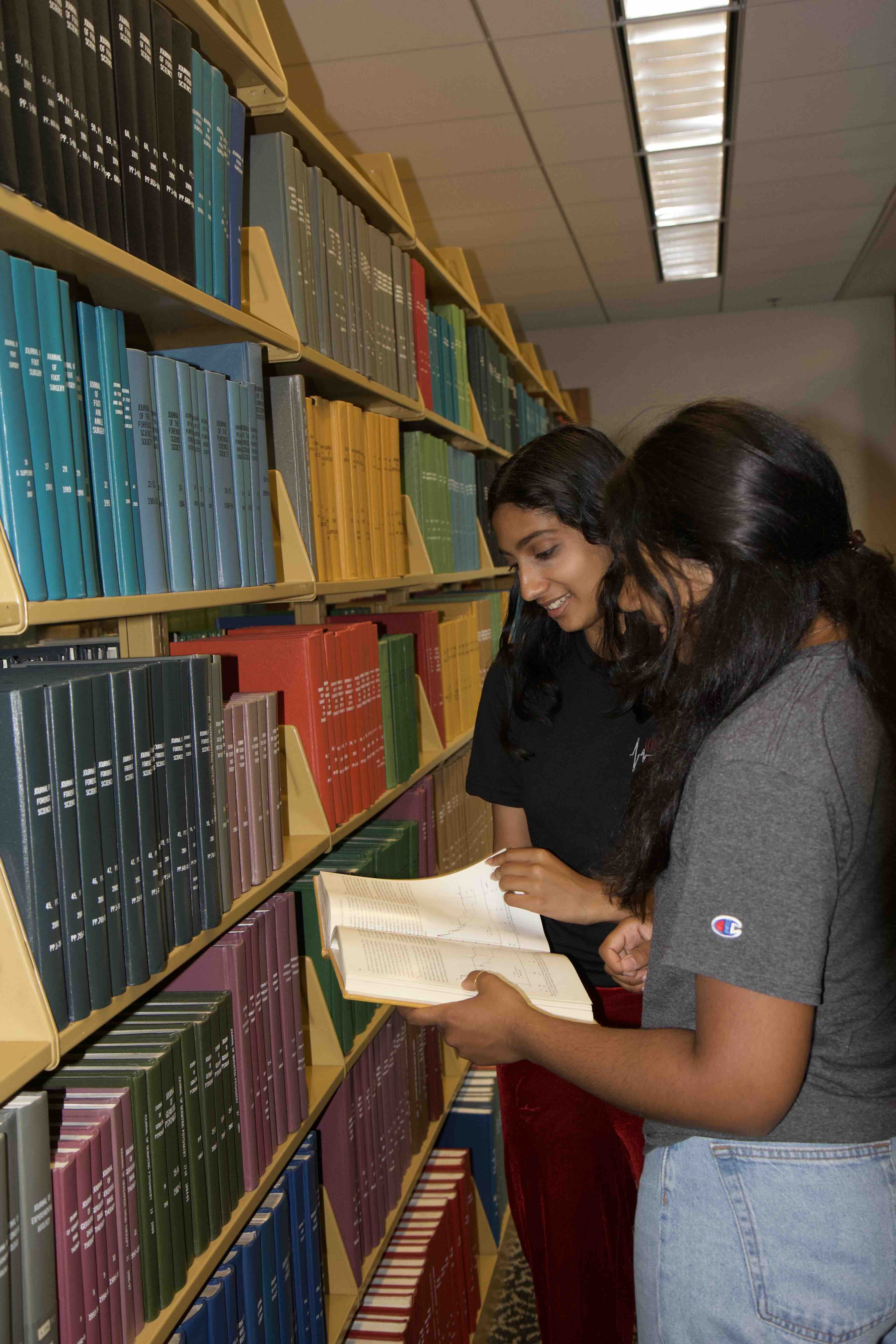 Simghya in library
